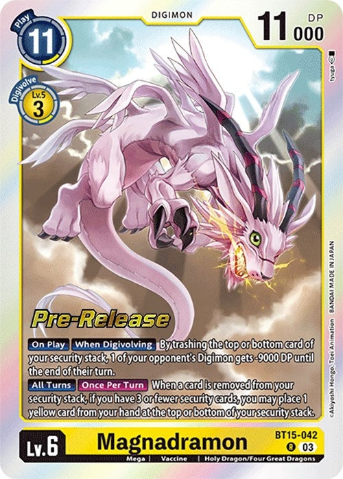 Image for Magnadramon (BT15-042 R) (BT15_PR) - Digimon Card Game