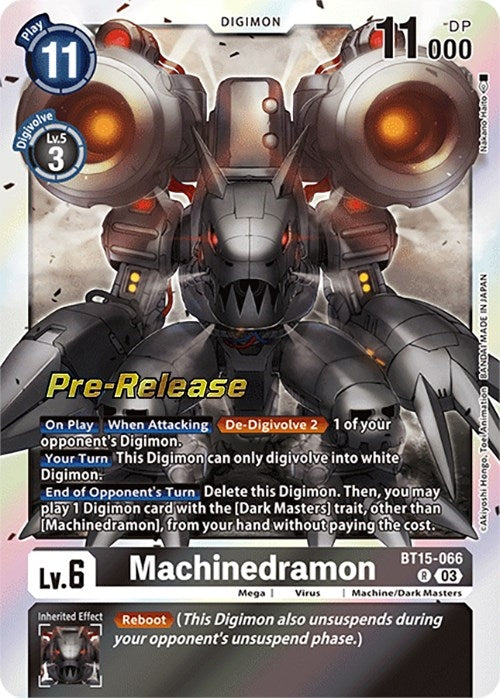 Image for Machinedramon (BT15-066 R) (BT15_PR) - Digimon Card Game