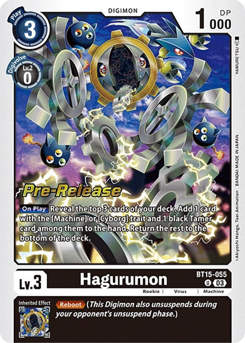 Image for Hagurumon (BT15-055 U) (BT15_PR) - Digimon Card Game