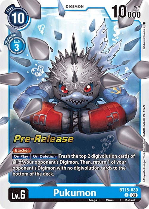Image for Pukumon (BT15-030 U) (BT15_PR) - Digimon Card Game