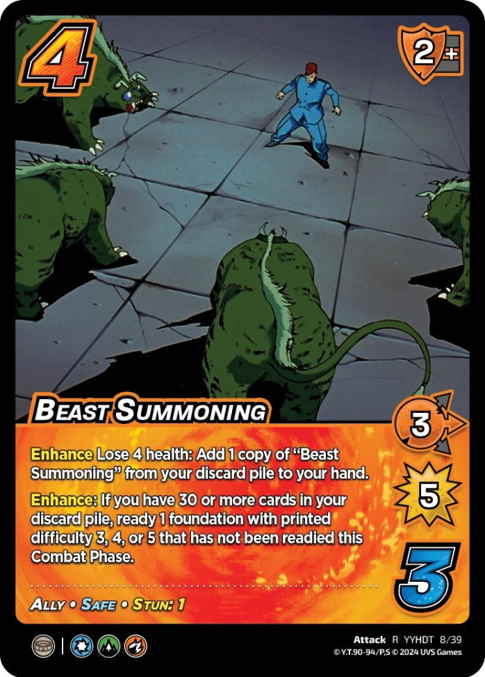 Image for Beast Summoning (Time Shifted) (Yu Yu Hakusho: Dark Tournament) (8/39) - UniVersus