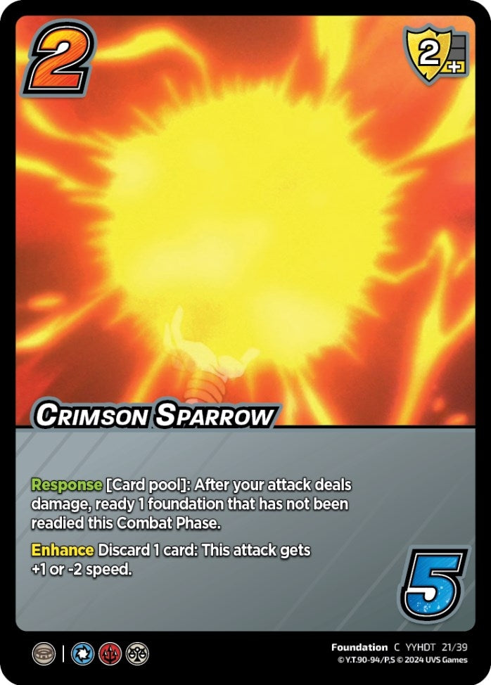 Image for Crimson Sparrow (Time Shifted) (Yu Yu Hakusho: Dark Tournament) (21/39) - UniVersus