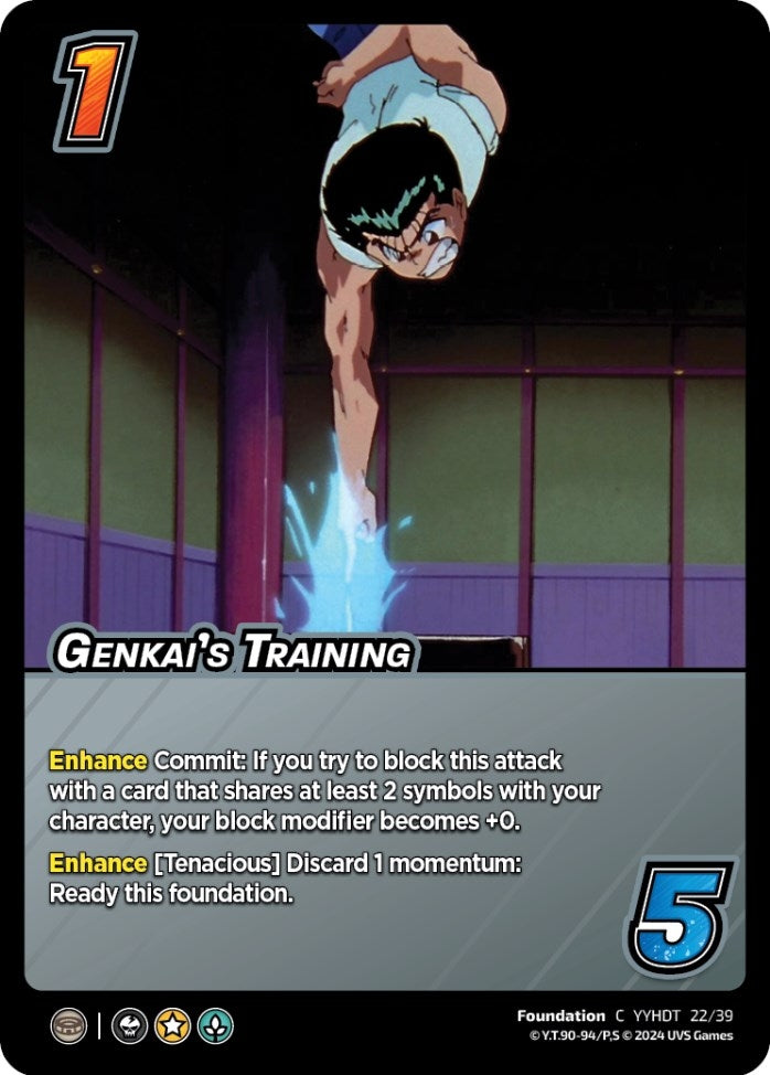 Image for Genkai's Training (Time Shifted) (Yu Yu Hakusho: Dark Tournament) (22/39) - UniVersus