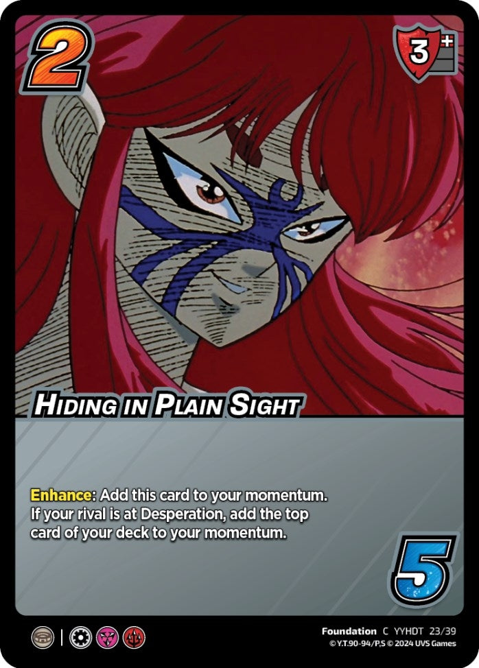 Image for Hiding in Plain Sight (Time Shifted) (Yu Yu Hakusho: Dark Tournament) (23/39) - UniVersus