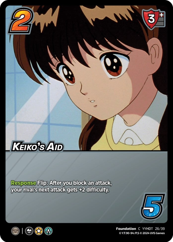 Image for Keiko's Aid (Time Shifted) (Yu Yu Hakusho: Dark Tournament) (26/39) - UniVersus