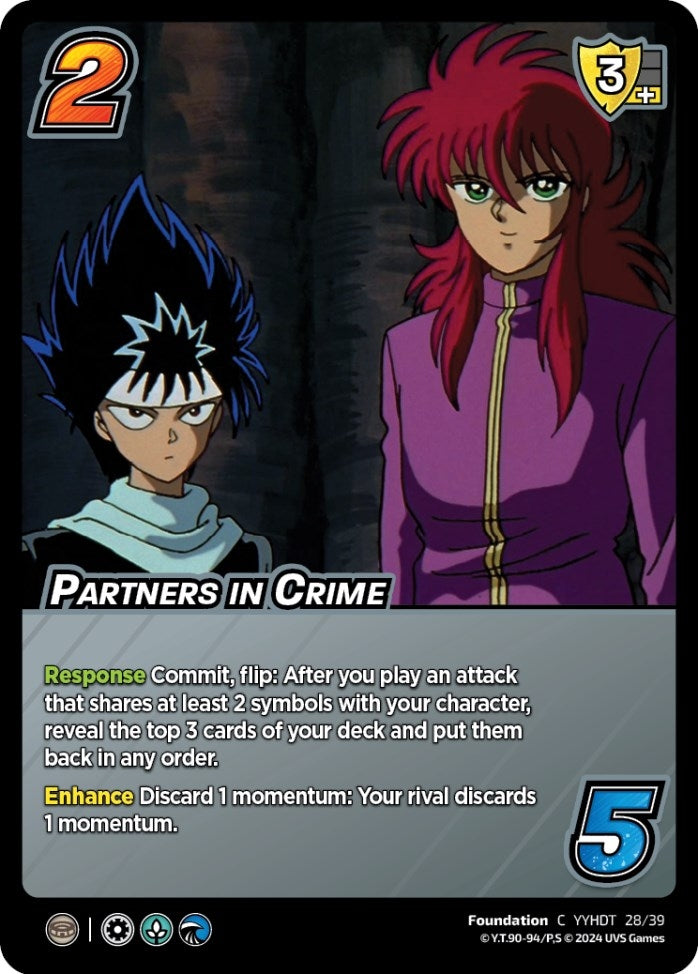 Image for Partners in Crime (Time Shifted) (Yu Yu Hakusho: Dark Tournament) (28/39) - UniVersus