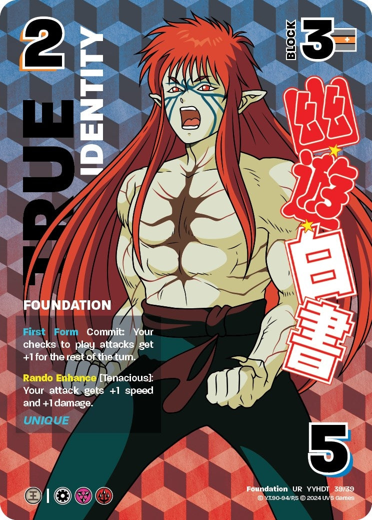 Image for True Identity (Time Shifted) (Yu Yu Hakusho: Dark Tournament) (39/39) - UniVersus