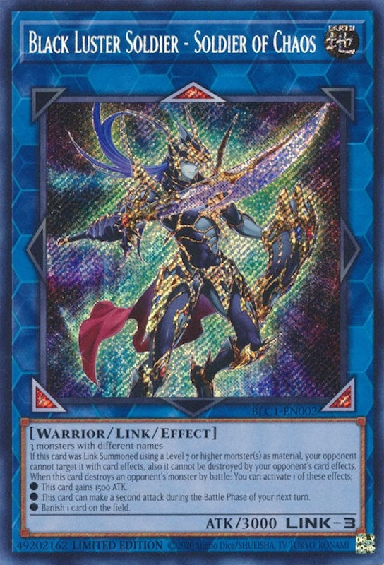 Image for Black Luster Soldier - Soldier of Chaos (Battles of Legend: Chapter 1) (BLC1-EN002) - YuGiOh