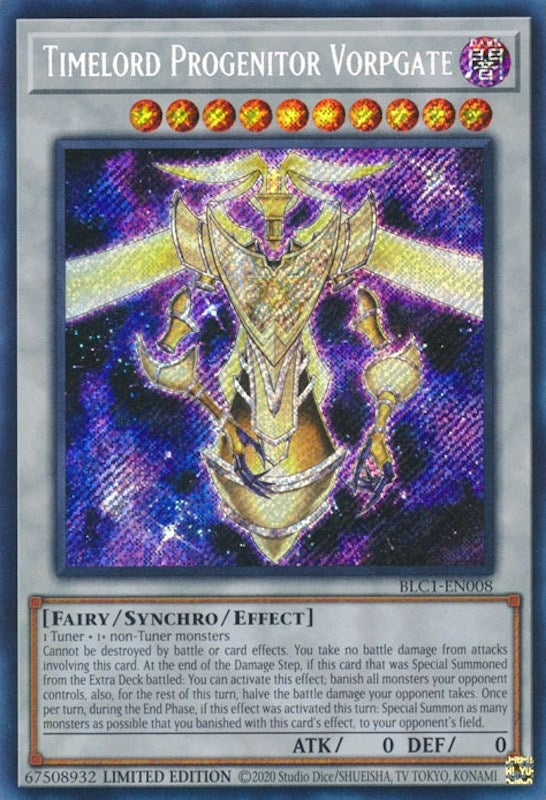 Image for Timelord Progenitor Vorpgate (Battles of Legend: Chapter 1) (BLC1-EN008) - YuGiOh