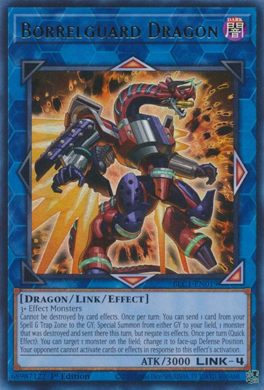 Image for Borrelguard Dragon (Battles of Legend: Chapter 1) (BLC1-EN019) - YuGiOh