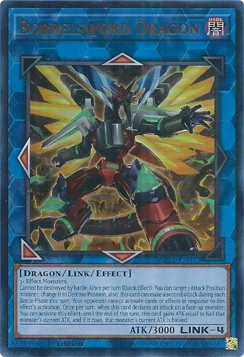 Image for Borrelsword Dragon (Alternate Art) (Battles of Legend: Chapter 1) (BLC1-EN023) - YuGiOh