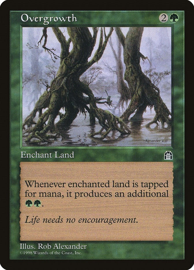 Image for Overgrowth (Stronghold) - Magic: The Gathering