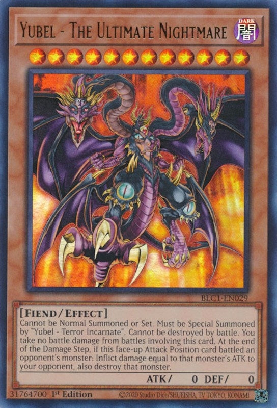 Image for Yubel - The Ultimate Nightmare (Battles of Legend: Chapter 1) (BLC1-EN029) - YuGiOh