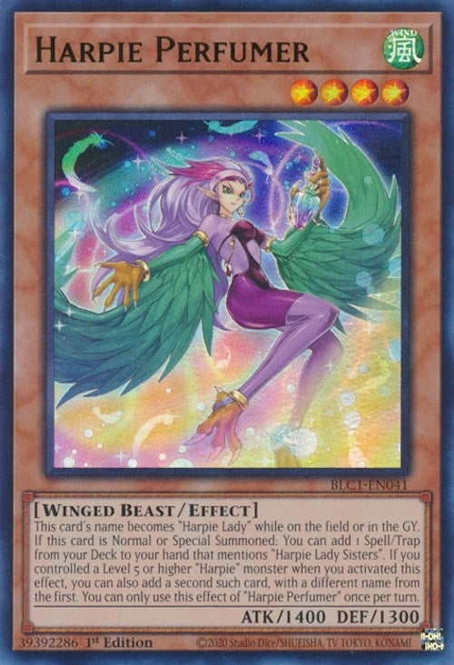 Image for Harpie Perfumer (Battles of Legend: Chapter 1) (BLC1-EN041) - YuGiOh