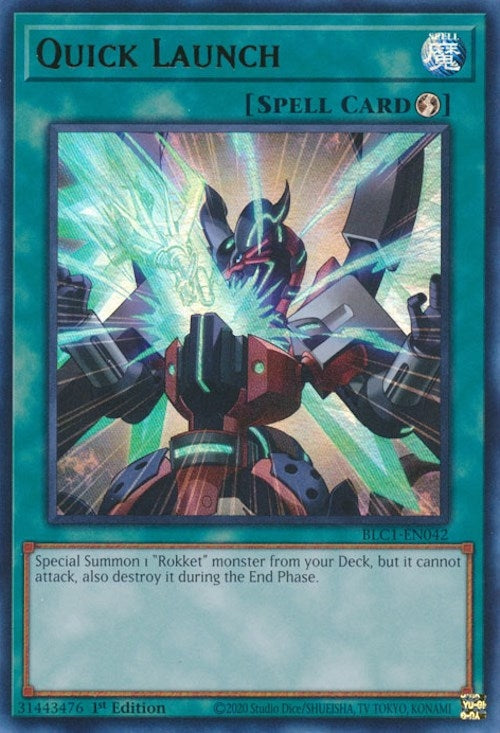 Image for Quick Launch (Battles of Legend: Chapter 1) (BLC1-EN042) - YuGiOh