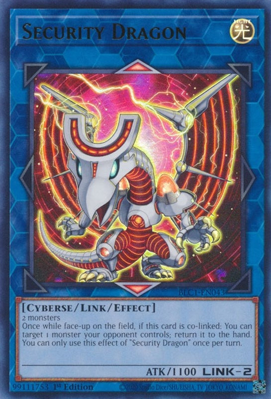 Image for Security Dragon (Battles of Legend: Chapter 1) (BLC1-EN043) - YuGiOh