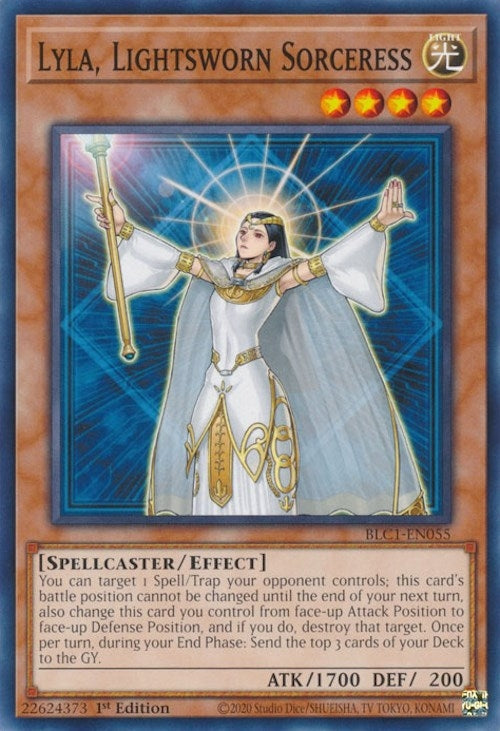 Image for Lyla, Lightsworn Sorceress (Battles of Legend: Chapter 1) (BLC1-EN055) - YuGiOh