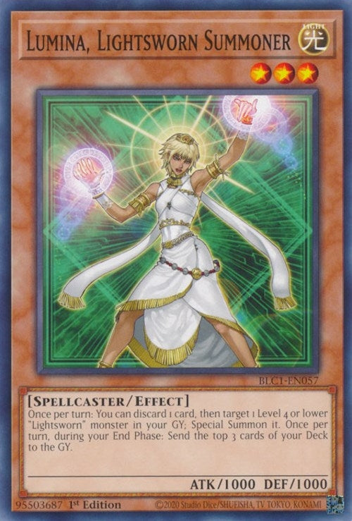 Image for Lumina, Lightsworn Summoner (Battles of Legend: Chapter 1) (BLC1-EN057) - YuGiOh
