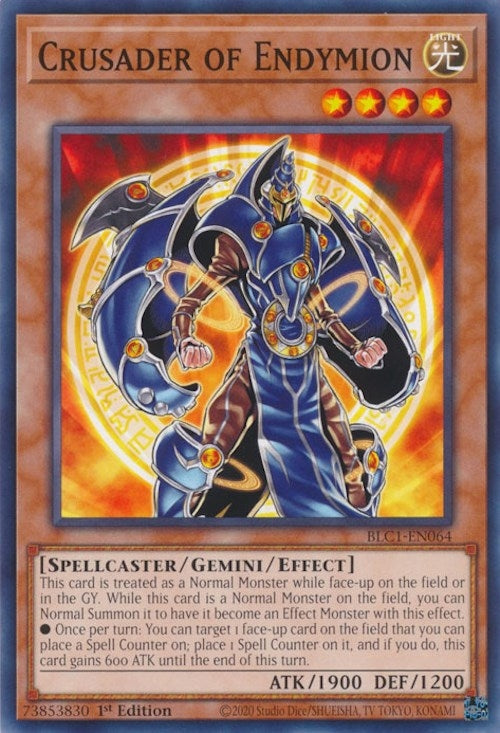 Image for Crusader of Endymion (Battles of Legend: Chapter 1) (BLC1-EN064) - YuGiOh