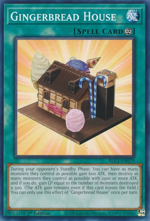 Image for Gingerbread House (Battles of Legend: Chapter 1) (BLC1-EN079) - YuGiOh