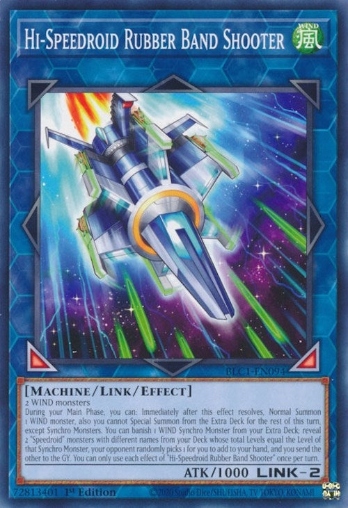 Image for Hi-Speedroid Rubber Band Shooter (Battles of Legend: Chapter 1) (BLC1-EN094) - YuGiOh