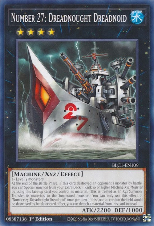 Image for Number 27: Dreadnought Dreadnoid (Battles of Legend: Chapter 1) (BLC1-EN109) - YuGiOh