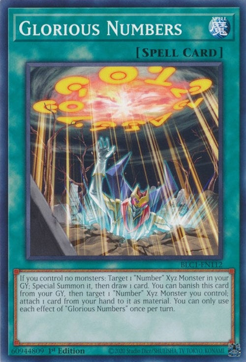 Image for Glorious Numbers (Battles of Legend: Chapter 1) (BLC1-EN112) - YuGiOh