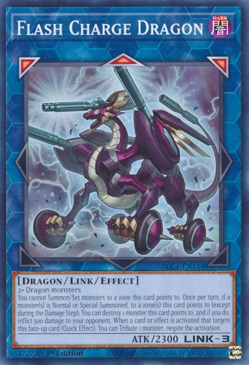 Image for Flash Charge Dragon (Battles of Legend: Chapter 1) (BLC1-EN114) - YuGiOh