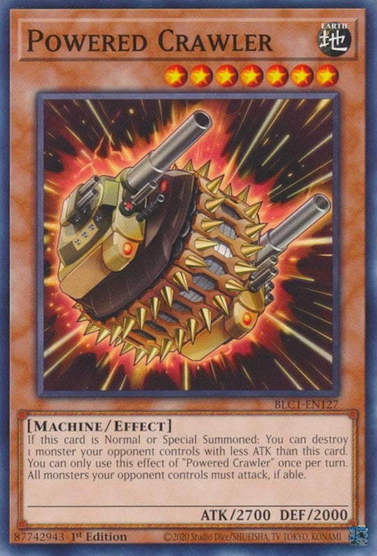 Image for Powered Crawler (Battles of Legend: Chapter 1) (BLC1-EN127) - YuGiOh