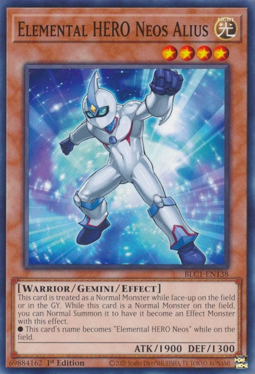 Image for Elemental HERO Neos Alius (Battles of Legend: Chapter 1) (BLC1-EN138) - YuGiOh