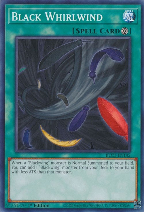 Image for Black Whirlwind (Battles of Legend: Chapter 1) (BLC1-EN142) - YuGiOh