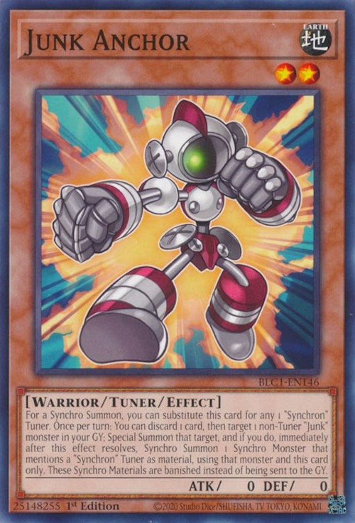 Image for Junk Anchor (Battles of Legend: Chapter 1) (BLC1-EN146) - YuGiOh