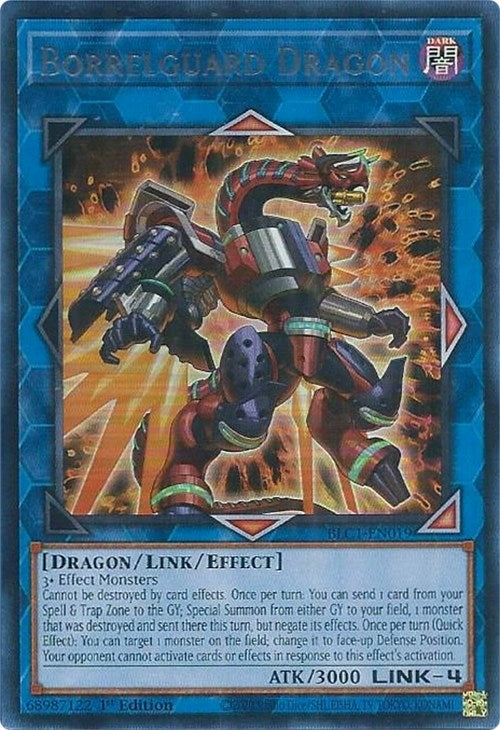 Image for Borrelguard Dragon (Silver) (Battles of Legend: Chapter 1) (BLC1-EN019) - YuGiOh