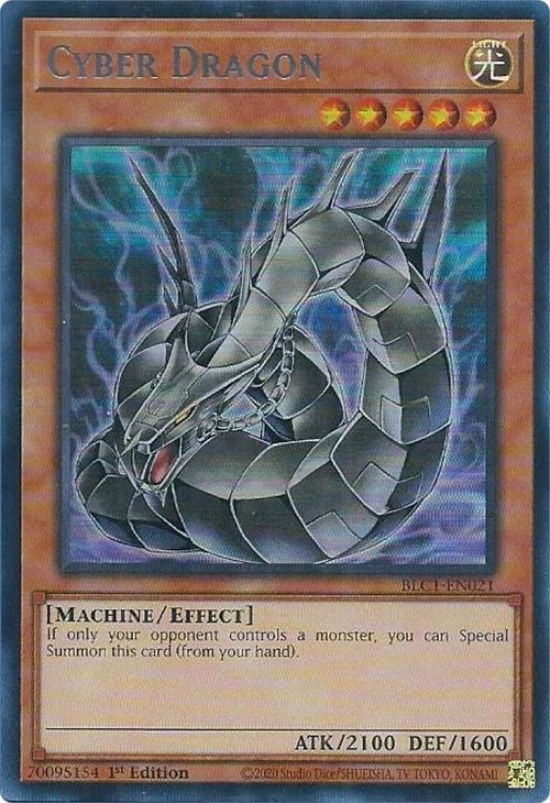 Image for Cyber Dragon (Alternate Art) (Silver) (Battles of Legend: Chapter 1) (BLC1-EN021) - YuGiOh