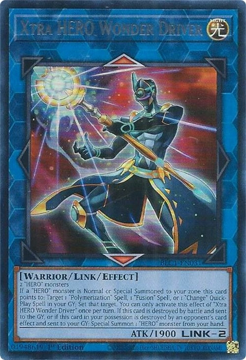 Image for Xtra HERO Wonder Driver (Silver) (Battles of Legend: Chapter 1) (BLC1-EN031) - YuGiOh
