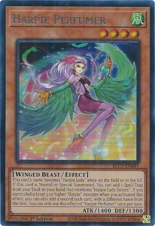 Image for Harpie Perfumer (Silver) (Battles of Legend: Chapter 1) (BLC1-EN041) - YuGiOh
