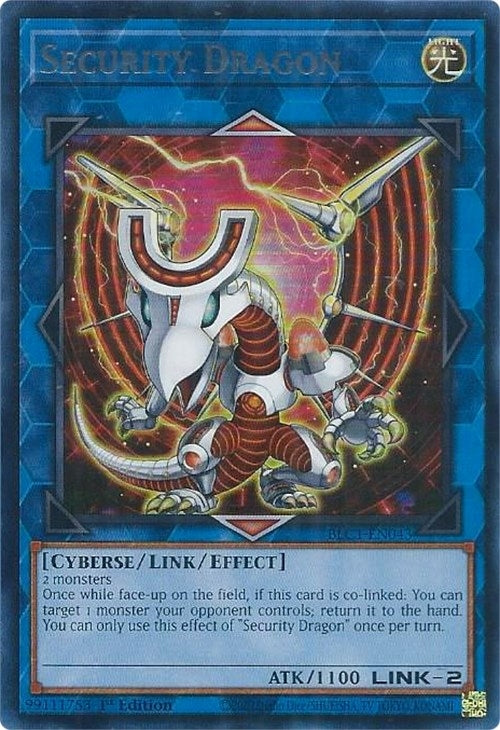 Image for Security Dragon (Silver) (Battles of Legend: Chapter 1) (BLC1-EN043) - YuGiOh