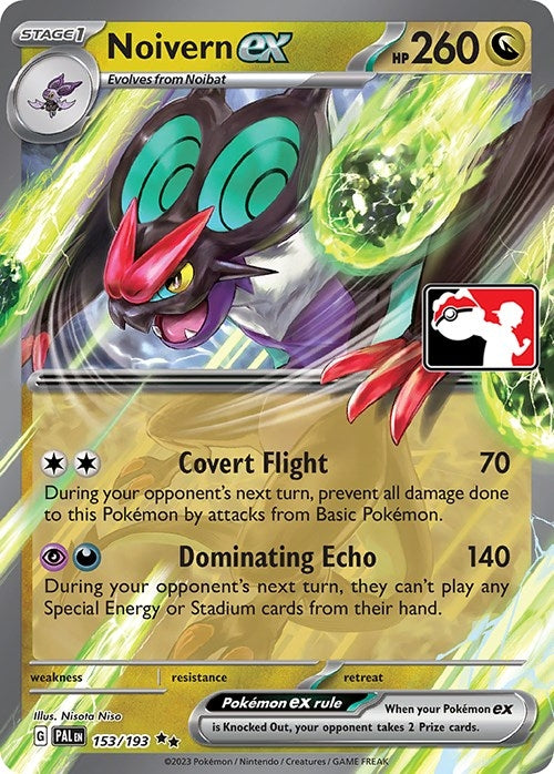 Image for Noivern ex (Prize Pack Series Cards) (153/193) - Pokemon