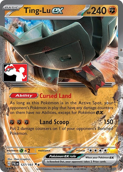 Image for Ting-Lu ex (Prize Pack Series Cards) (127/193) - Pokemon