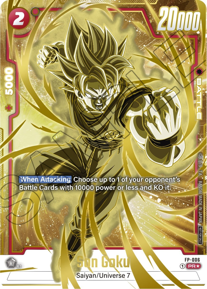Image for Son Goku - FP-006 (Gold) (Fusion World Promotion Cards and Packs) (FP-006) - Dragon Ball Super: Fusion World