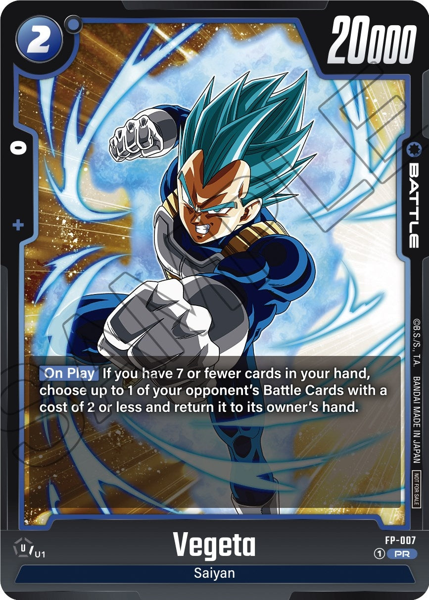 Image for Vegeta - FP-007 (Fusion World Promotion Cards and Packs) (FP-007) - Dragon Ball Super: Fusion World