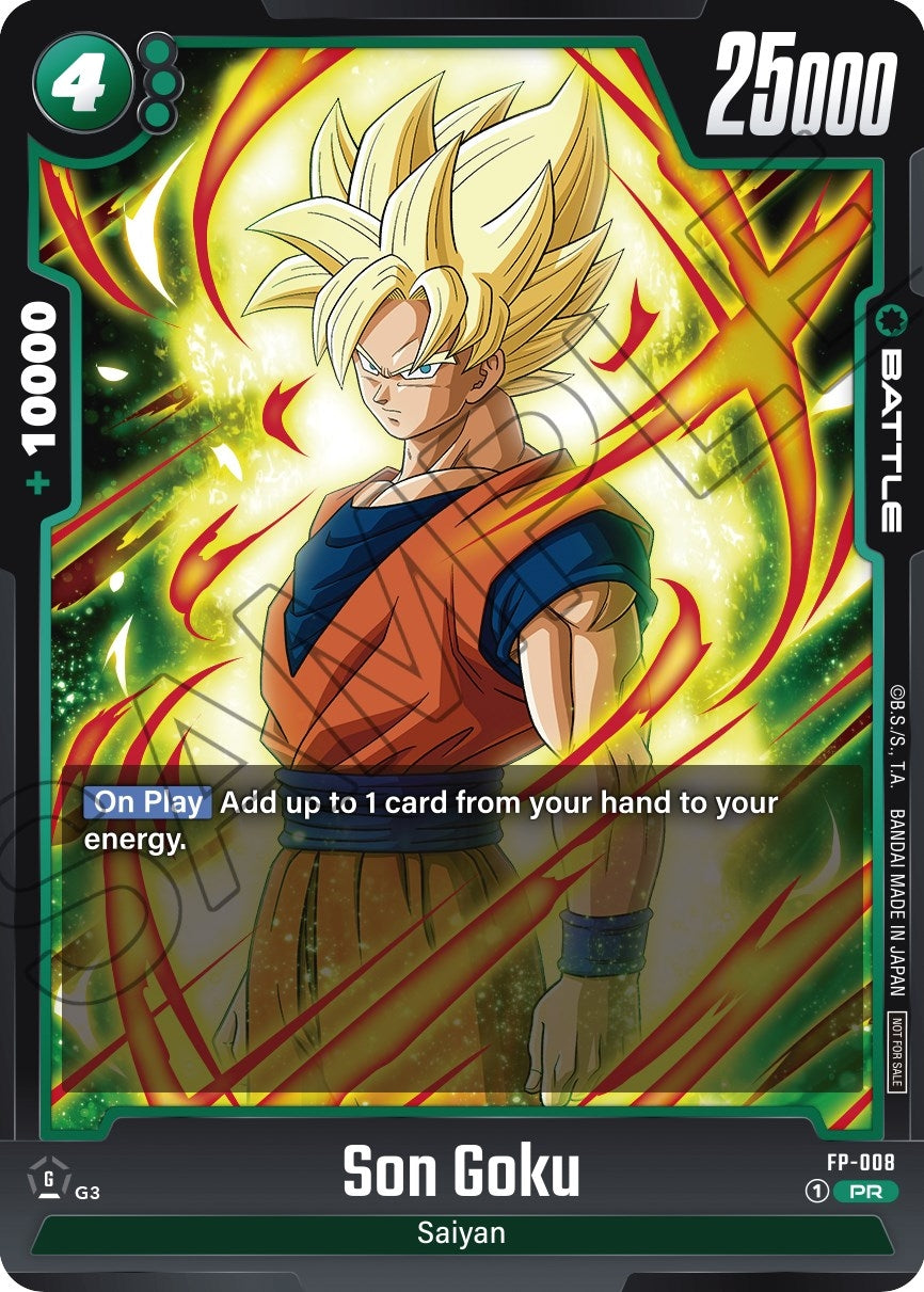Image for Son Goku - FP-008 (Fusion World Promotion Cards and Packs) (FP-008) - Dragon Ball Super: Fusion World