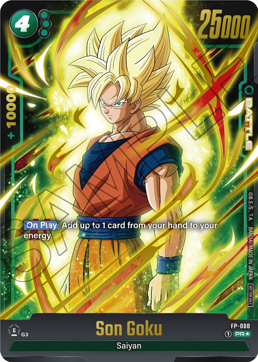Image for Son Goku - FP-008 (Gold) (Fusion World Promotion Cards and Packs) (FP-008) - Dragon Ball Super: Fusion World
