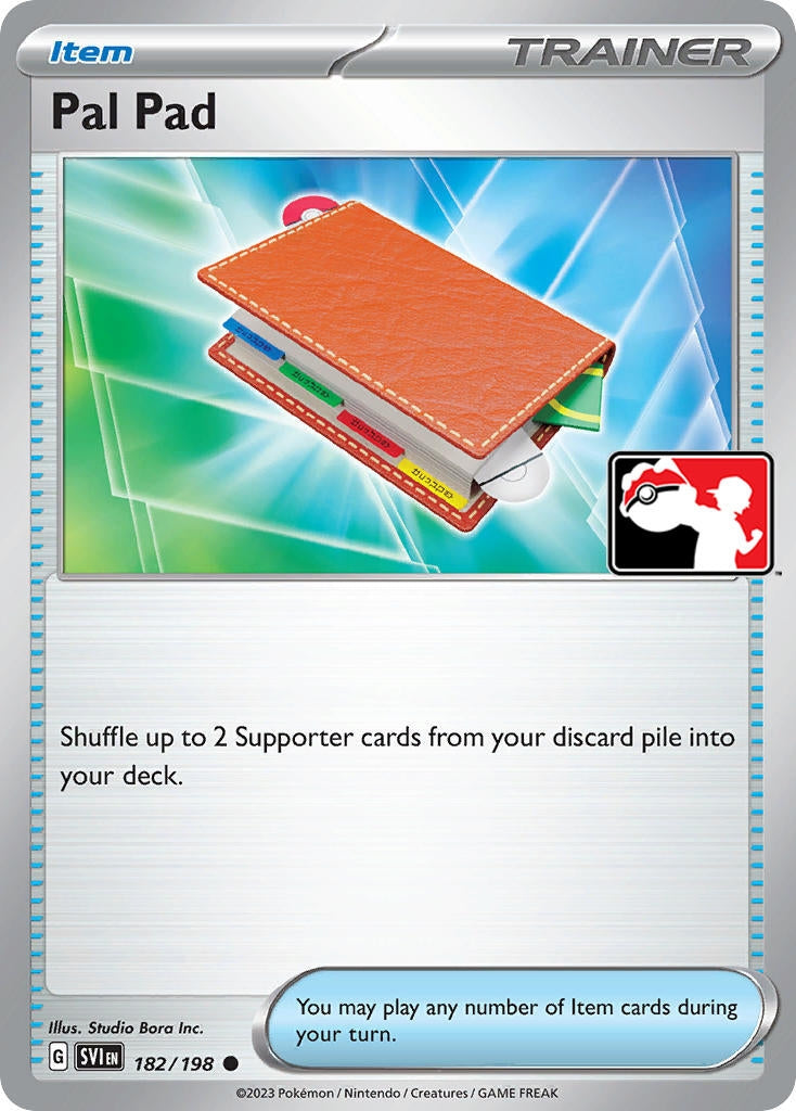 Image for Pal Pad (Prize Pack Series Cards) (182) - Pokemon