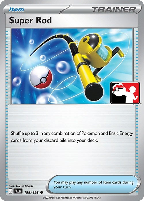 Image for Super Rod (Prize Pack Series Cards) (188/193) - Pokemon