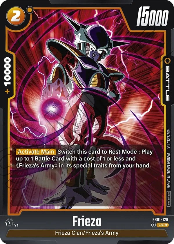 Image for Frieza - FB01-128 (Tournament Pack 01) (Tournament and Championship Promos) (FB01-128) - Dragon Ball Super: Fusion World