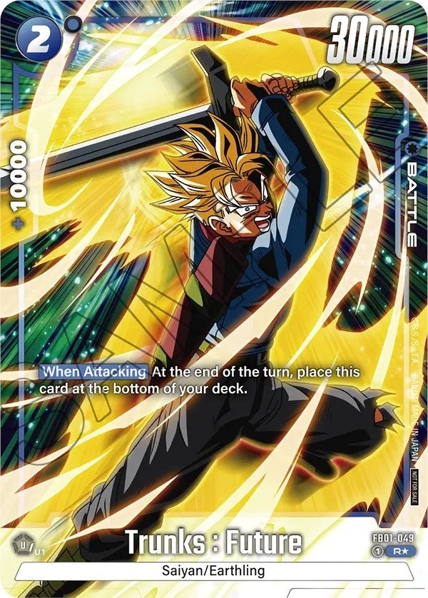 Image for Trunks : Future - FB01-049 (Tournament Pack -Winner- 01) (Tournament and Championship Promos) (FB01-049) - Dragon Ball Super: Fusion World