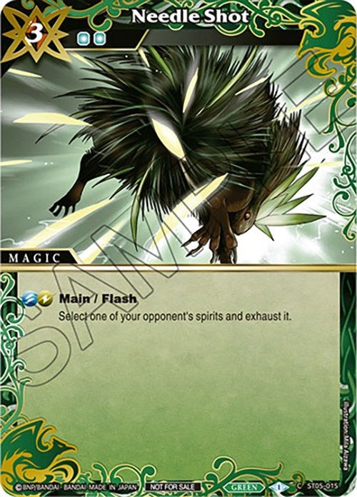Image for Needle Shot (Finalist Card Set Vol. 4) (Launch & Event Promos) (ST05-015) - Battle Spirits Saga