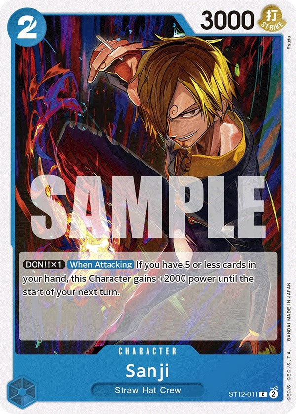 Image for Sanji (Starter Deck 12: Zoro and Sanji) (ST12-011) - One Piece Card Game