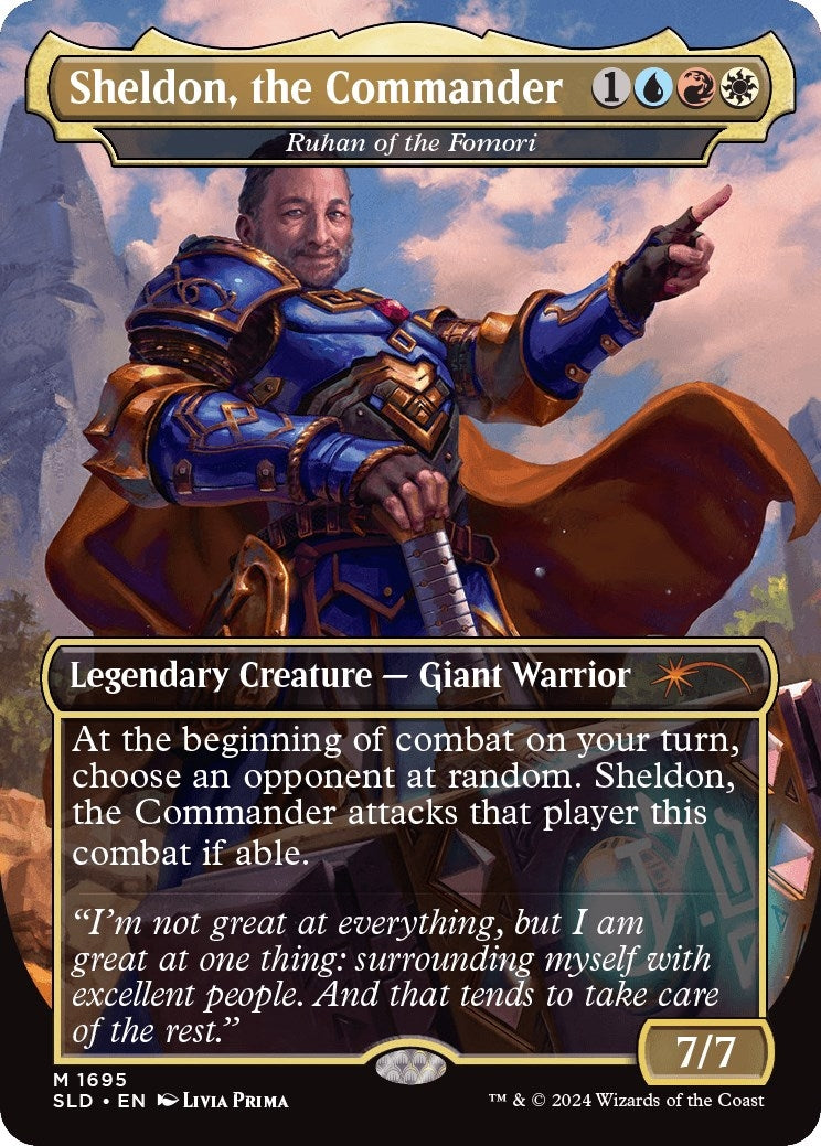 Image for Sheldon, the Commander - Ruhan of the Fomori (Secret Lair Drop Series) (1695) - Magic: The Gathering